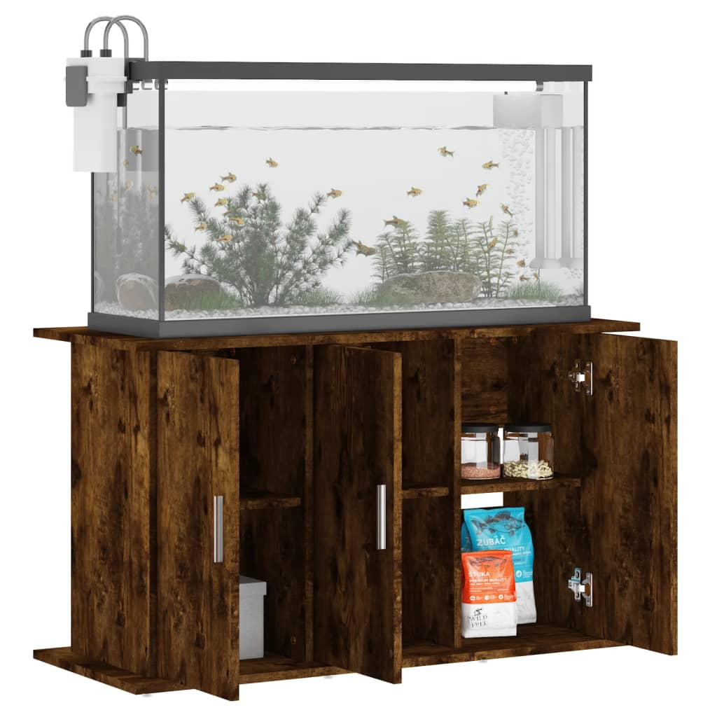 Stalak za akvarij boja hrasta 101x41x58 cm konstruirano drvo