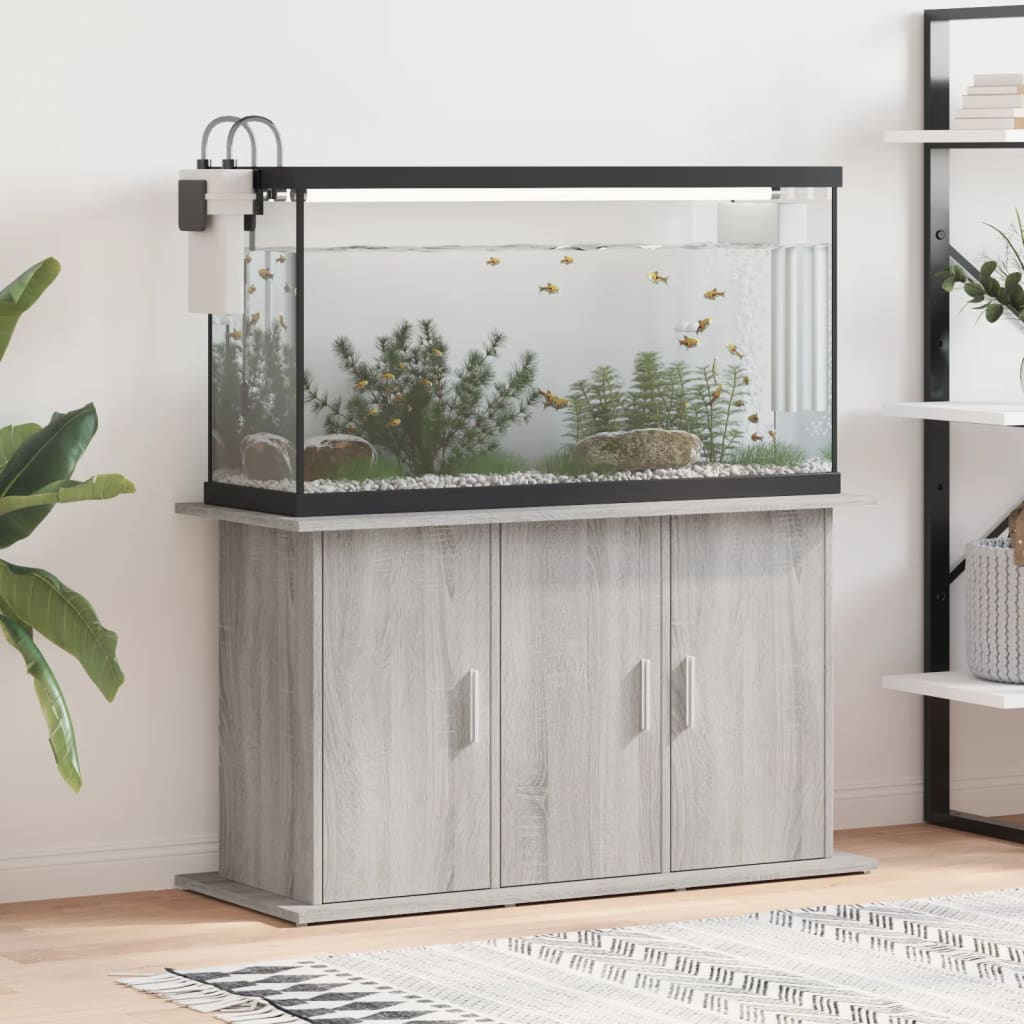 Stalak za akvarij boja hrasta 101x41x58 cm konstruirano drvo