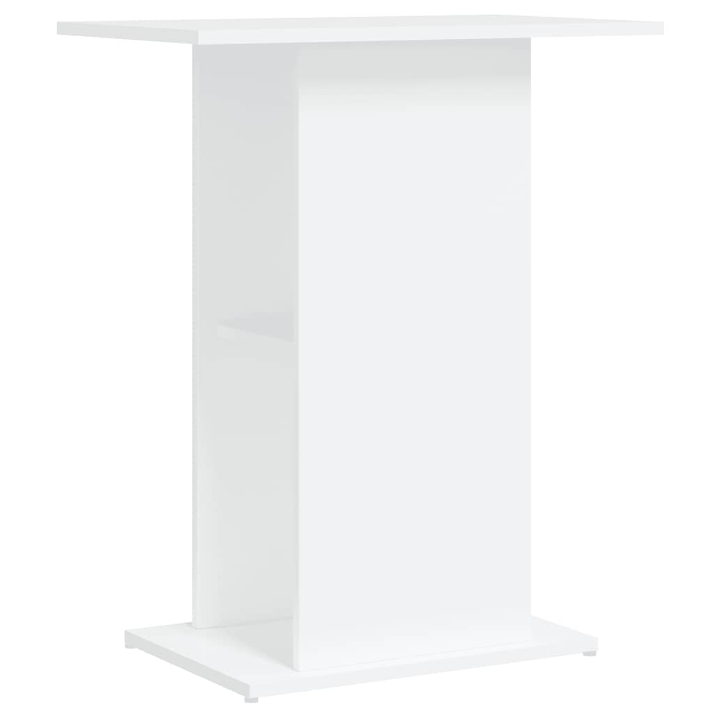 Stalak za akvarij bijeli 60,5x36x72,5 cm od konstruiranog drva