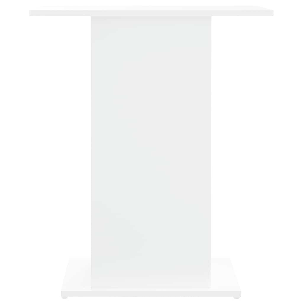 Stalak za akvarij bijeli 60,5x36x72,5 cm od konstruiranog drva