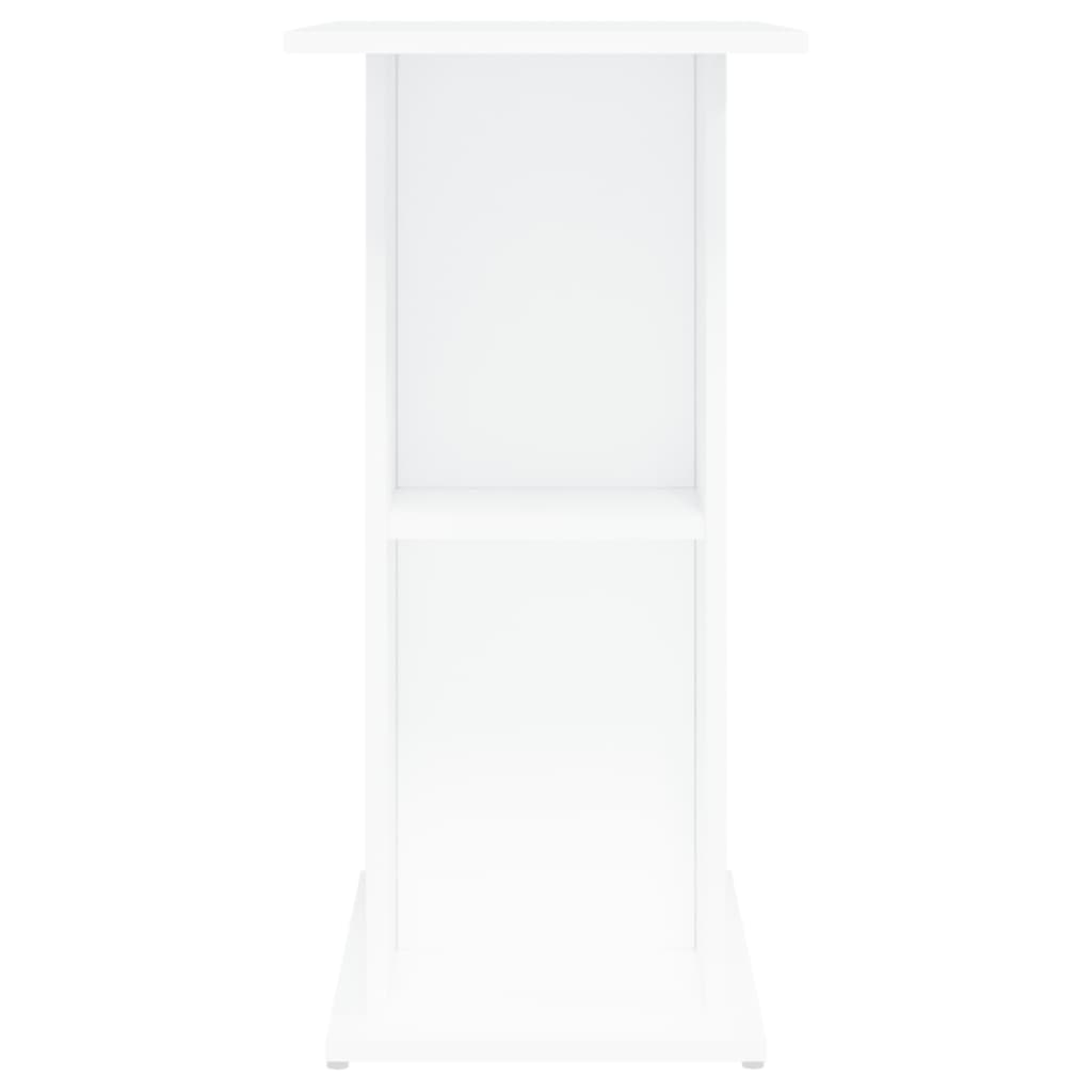 Stalak za akvarij Bijeli 75x36x72,5 cm Konstruirano drvo
