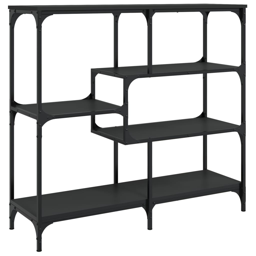 Konzolni stol crni 100 x 32 x 95 cm od konstruiranog drva