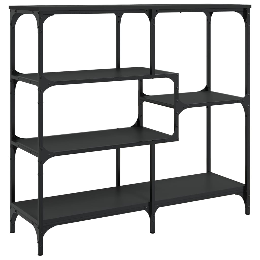 Konzolni stol crni 100 x 32 x 95 cm od konstruiranog drva