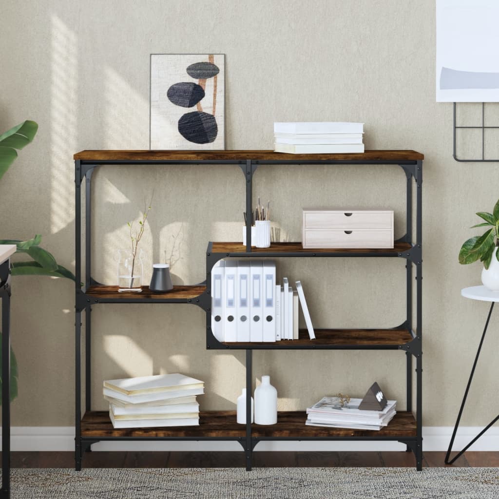 Konzolni stol boja hrasta 103x32x95 cm od konstruiranog drva