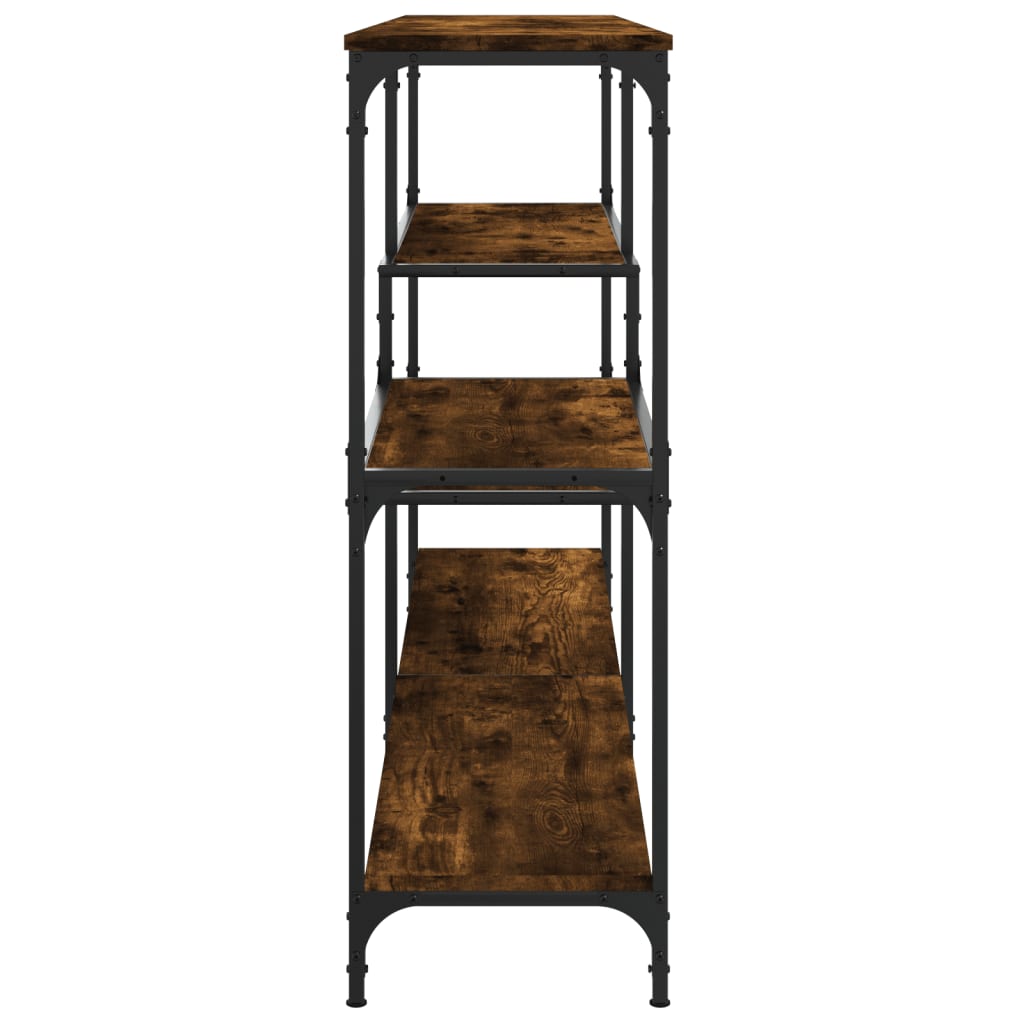 Konzolni stol boja hrasta 160x32x95 cm od konstruiranog drva