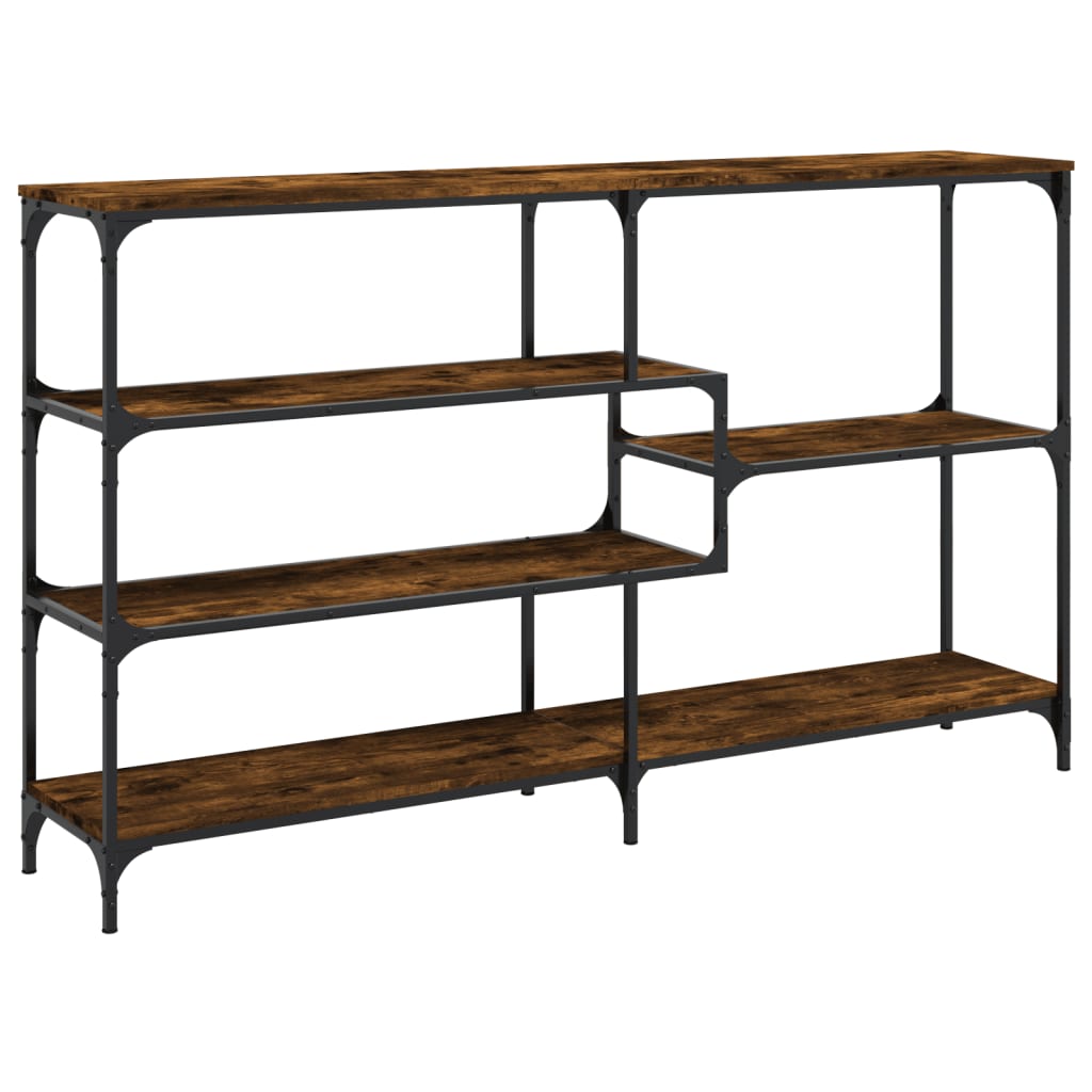 Konzolni stol boja hrasta 160x32x95 cm od konstruiranog drva