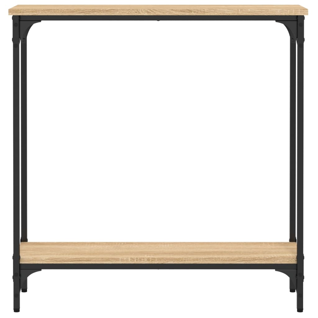 Konzolni stolić Sonoma hrast 75x22,5x75 cm Konstruirano drvo