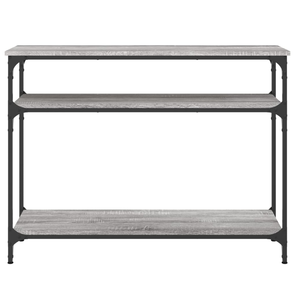 Konzolni stol boja hrasta sonome 100x29x75 cm konstruirano drvo