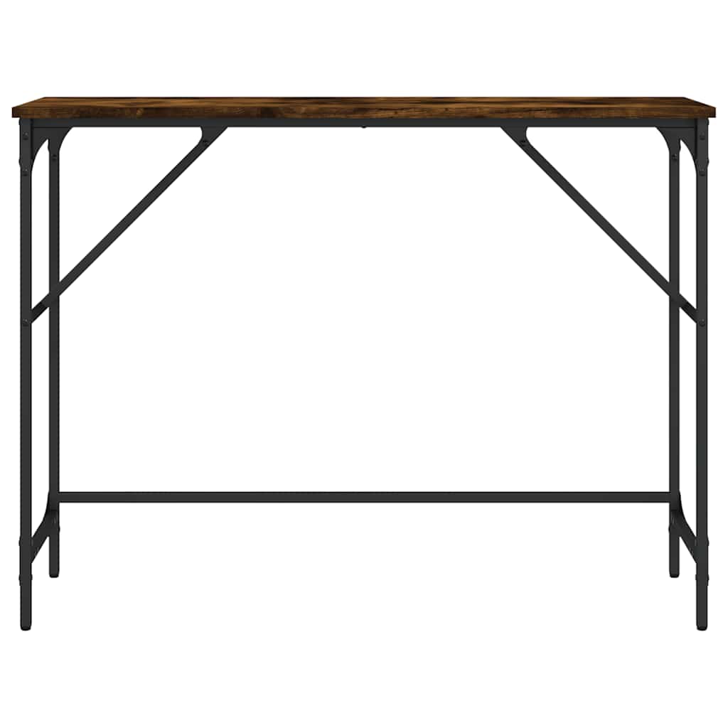 Konzolni stol boja hrasta 100x32x75 cm od konstruiranog drva