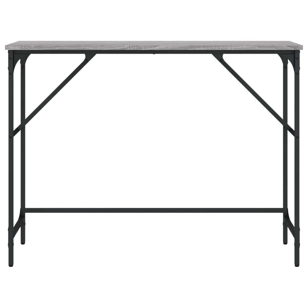 Konzolni stol boja hrasta sonome 100x32x75 cm konstruirano drvo