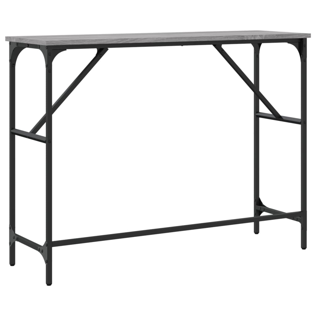 Konzolni stol boja hrasta sonome 100x32x75 cm konstruirano drvo