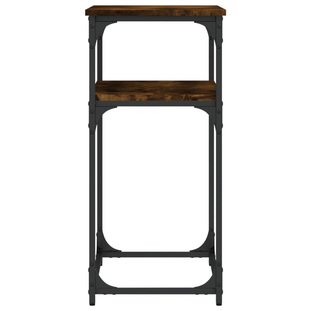 Konzolni stol boja hrasta 75 x 35,5 x 75 cm konstruirano drvo