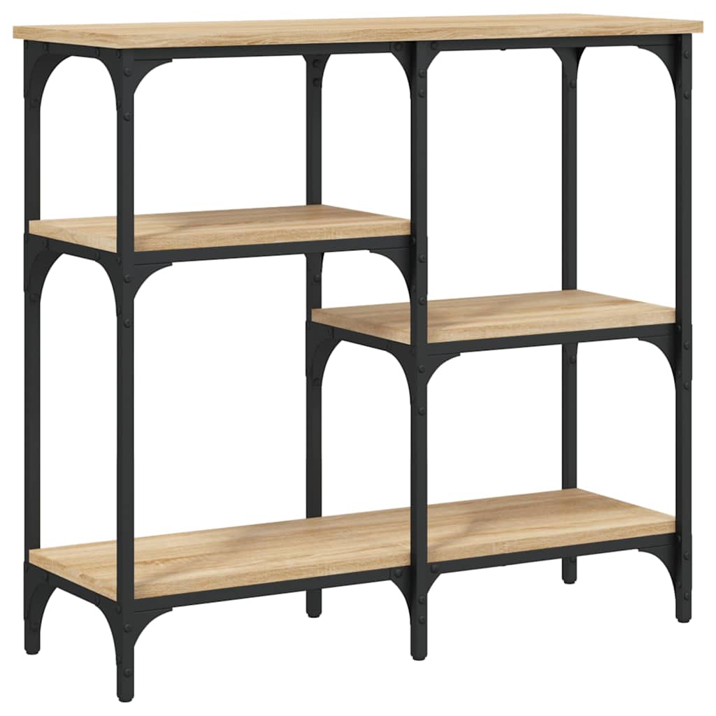 Konzolni stolić Sonoma hrast 80x29x75 cm Konstruirano drvo
