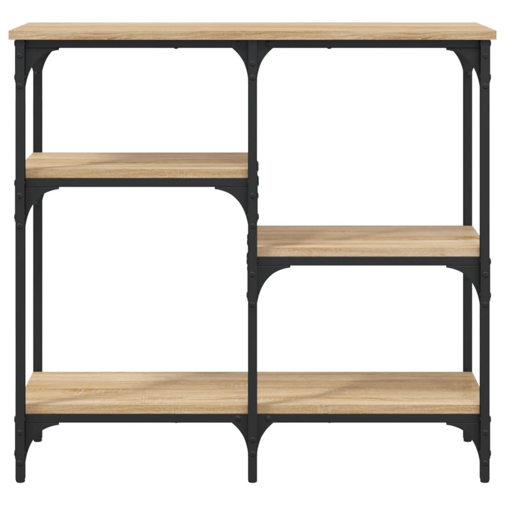Konzolni stolić Sonoma hrast 80x29x75 cm Konstruirano drvo