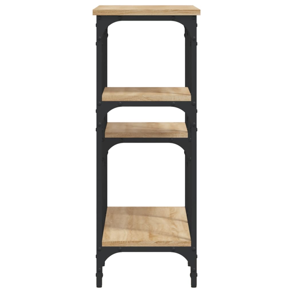 Konzolni stolić Sonoma hrast 80x29x75 cm Konstruirano drvo