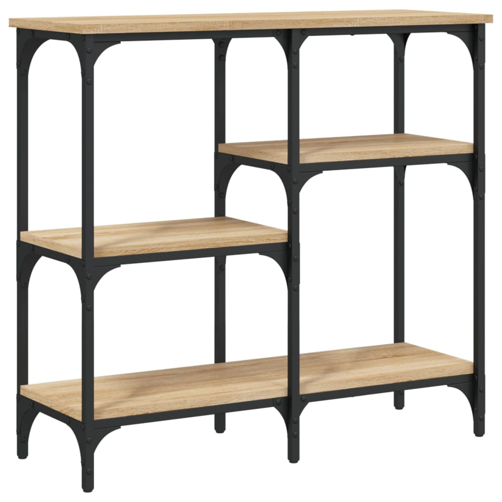 Konzolni stolić Sonoma hrast 80x29x75 cm Konstruirano drvo