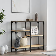Konzolni stolić Sonoma hrast 80x29x75 cm Konstruirano drvo