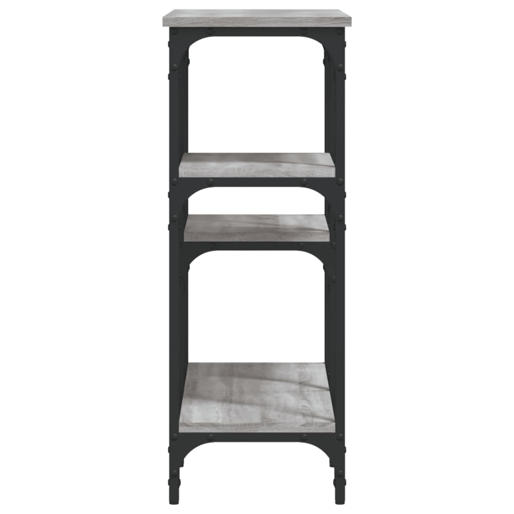 Konzolni stol boja hrasta sonome 80x29x75 cm konstruirano drvo