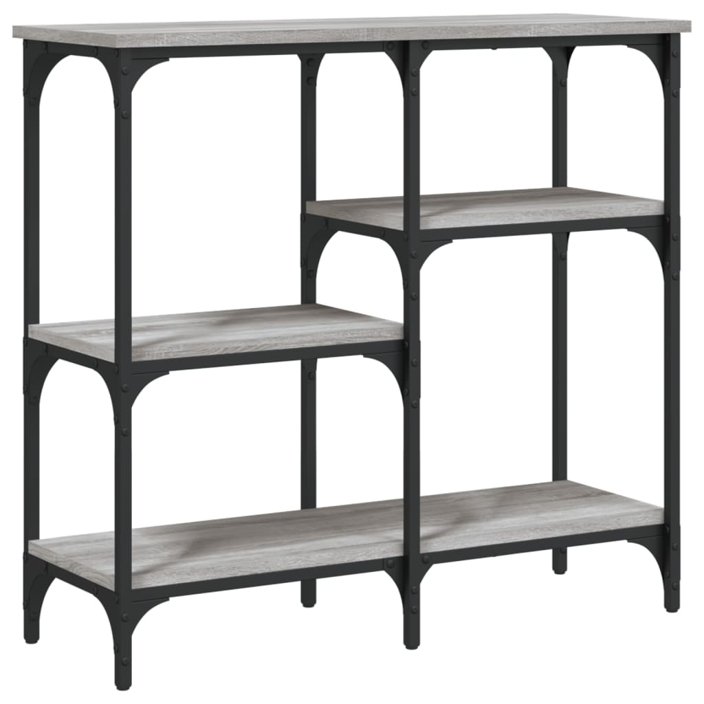 Konzolni stol boja hrasta sonome 80x29x75 cm konstruirano drvo