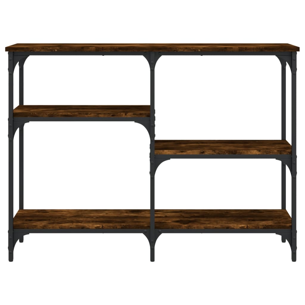 Konzolni stol boja hrasta 102x29x75 cm od konstruiranog drva