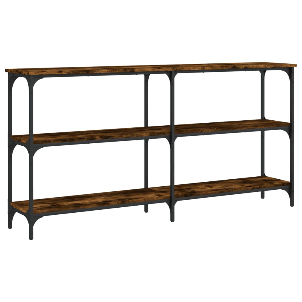 Konzolni stol boja hrasta 150x29x75 cm od konstruiranog drva
