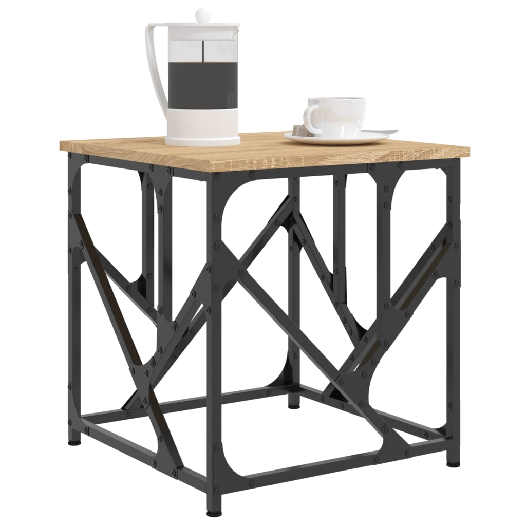 Stolić za kavu boja hrasta 45 x 45 x 47,5 cm konstruirano drvo