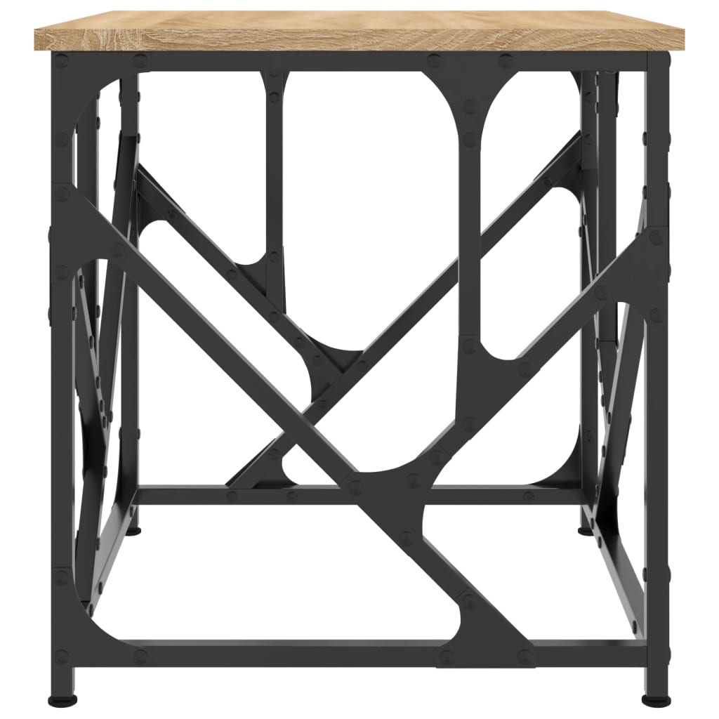 Stolić za kavu boja hrasta 45 x 45 x 47,5 cm konstruirano drvo