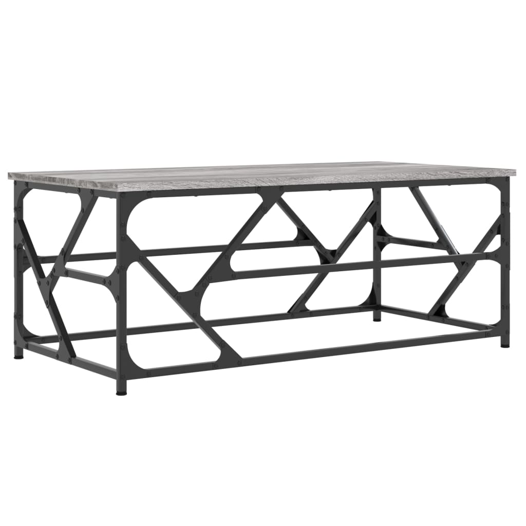Stolić za kavu boja hrasta 100 x 50 x 40 cm konstruirano drvo
