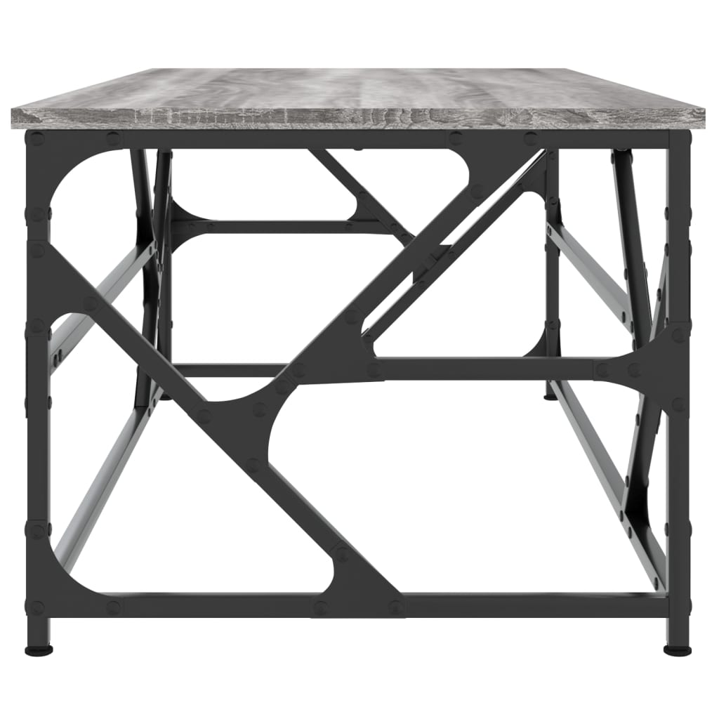 Stolić za kavu boja hrasta 100 x 50 x 40 cm konstruirano drvo