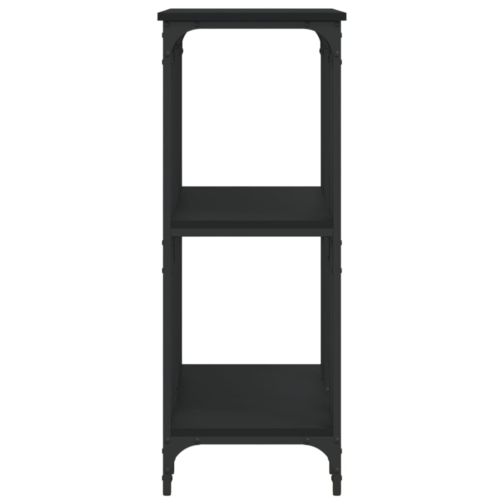 Konzolni stol crni 102 x 35 x 90 cm od konstruiranog drva
