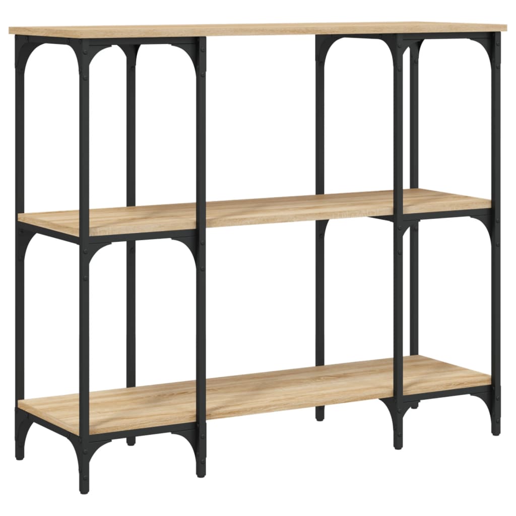 Konzolni stol boja hrasta sonome 102x35x90 cm konstruirano drvo