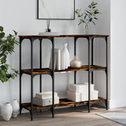 Konzolni stol boja hrasta 102x35x90 cm od konstruiranog drva