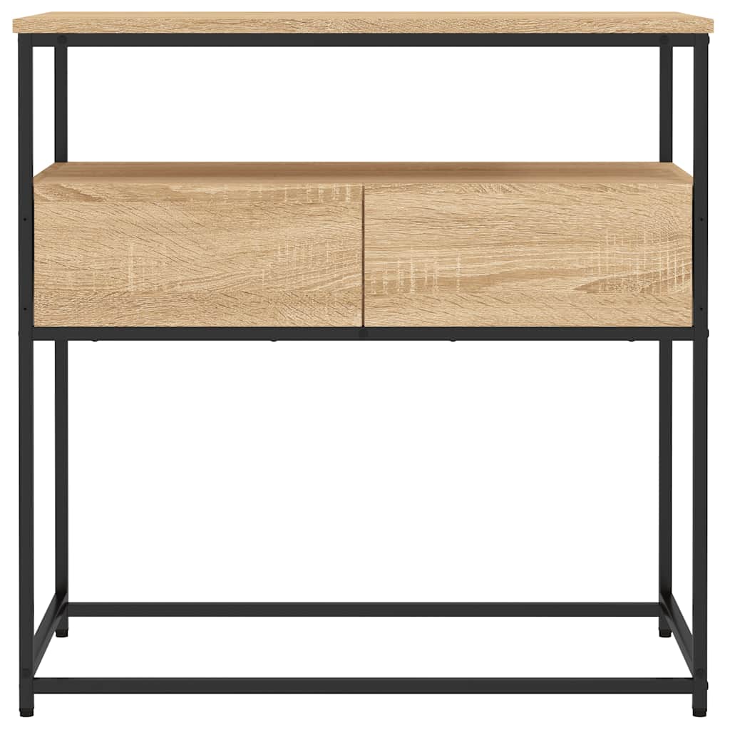 Konzolni stolić Sonoma hrast 75x40x75 cm Konstruirano drvo