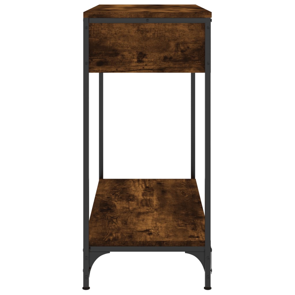 Konzolni stol boja hrasta 75 x 34,5 x 75 cm konstruirano drvo