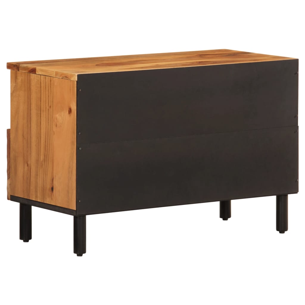 TV ormarić 70 x 33 x 46 cm od masivnog bagremovog drva