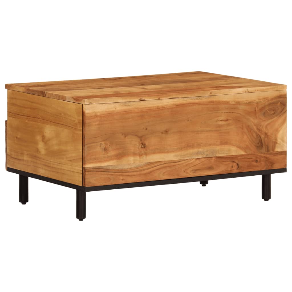 Stolić za kavu 80 x 54 x 40 cm od masivnog drva bagrema