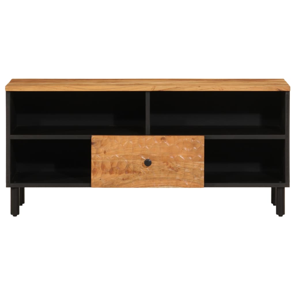 TV ormarić 100 x 33 x 46 cm od masivnog bagremovog drva