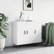 Komoda bijela 90x34x80 cm od konstruiranog drva