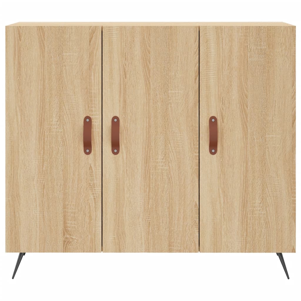 Komoda boja hrasta sonome 90x34x80 cm od konstruiranog drva