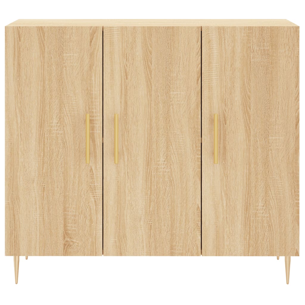 Komoda boja hrasta sonome 90x34x80 cm od konstruiranog drva