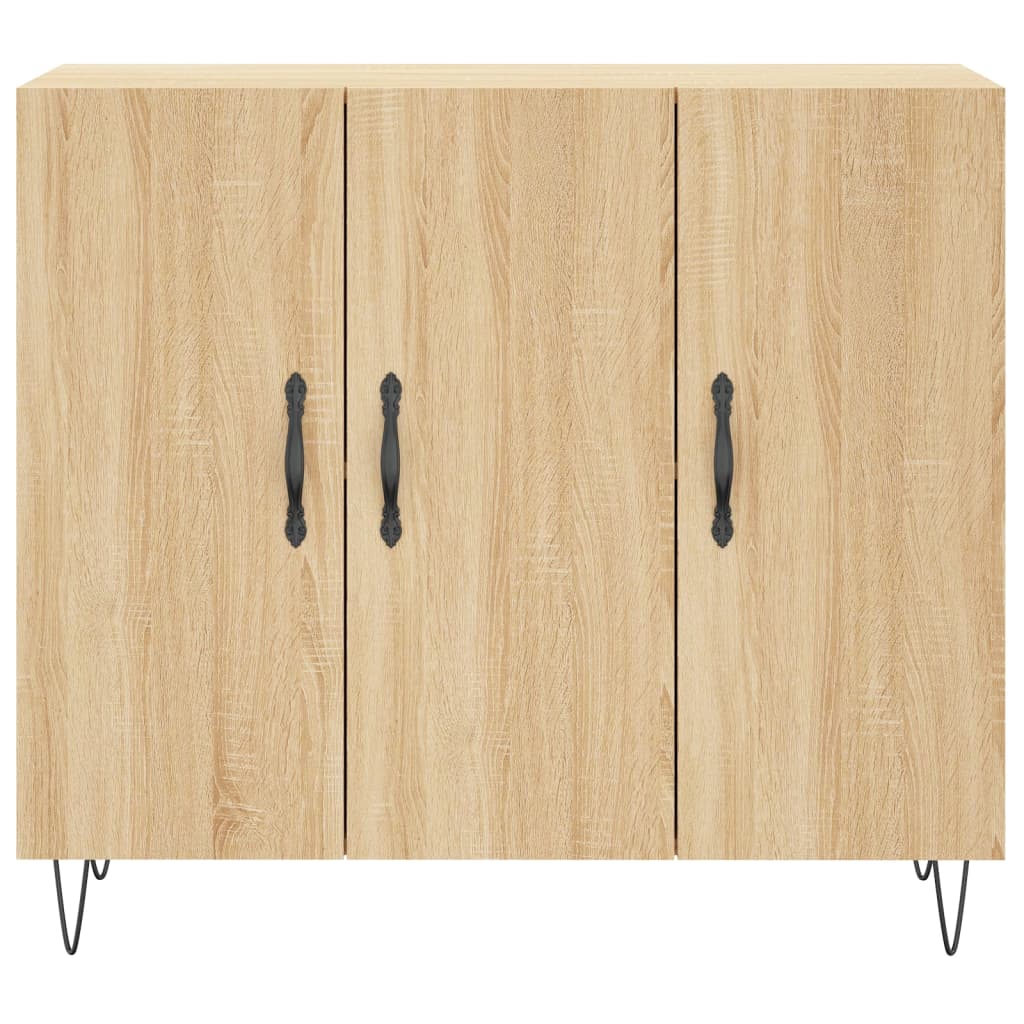Komoda boja hrasta sonome 90x34x80 cm od konstruiranog drva