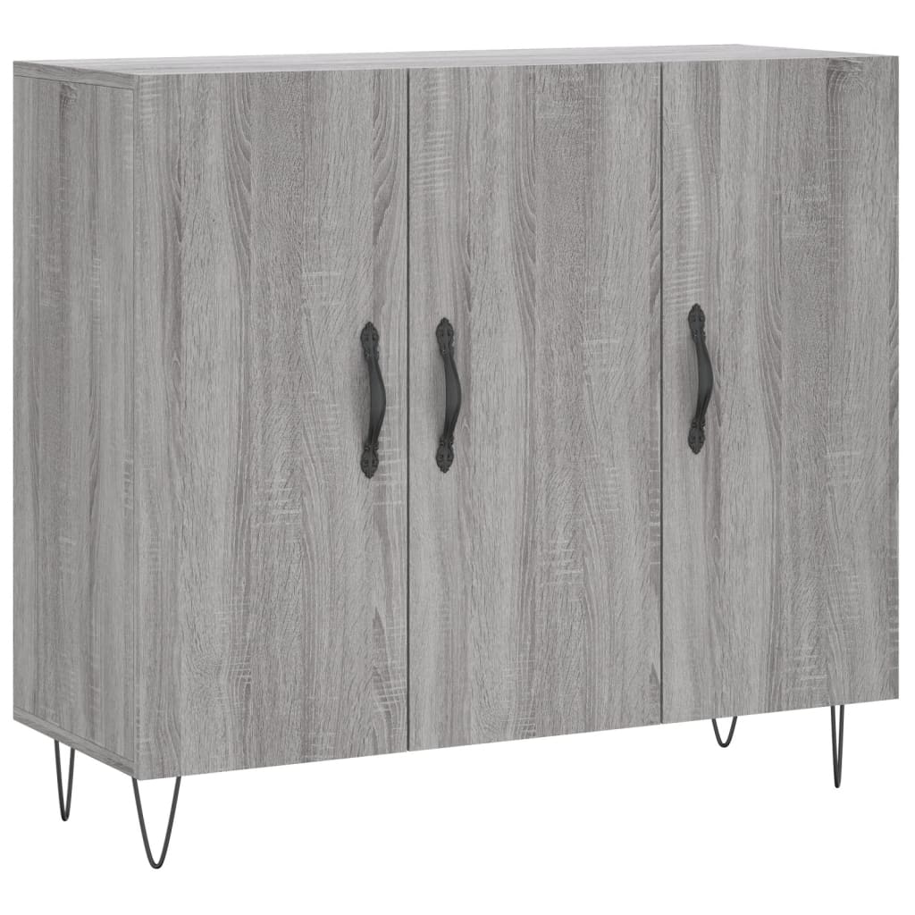Komoda boja hrasta sonome 90 x 34 x 80 cm konstruirano drvo