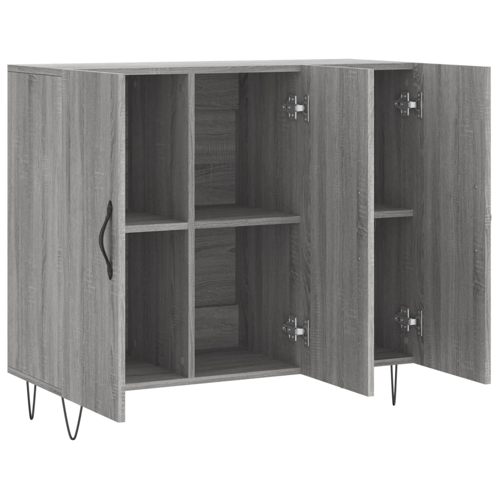 Komoda boja hrasta sonome 90 x 34 x 80 cm konstruirano drvo
