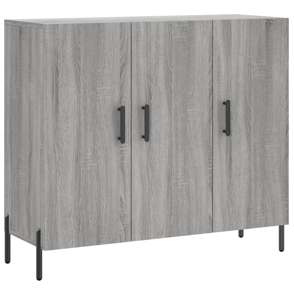 Komoda boja hrasta sonome 90 x 34 x 80 cm konstruirano drvo