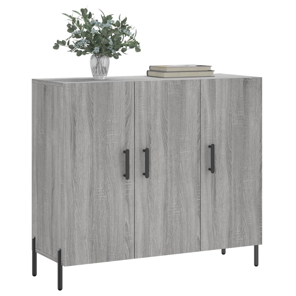 Komoda boja hrasta sonome 90 x 34 x 80 cm konstruirano drvo