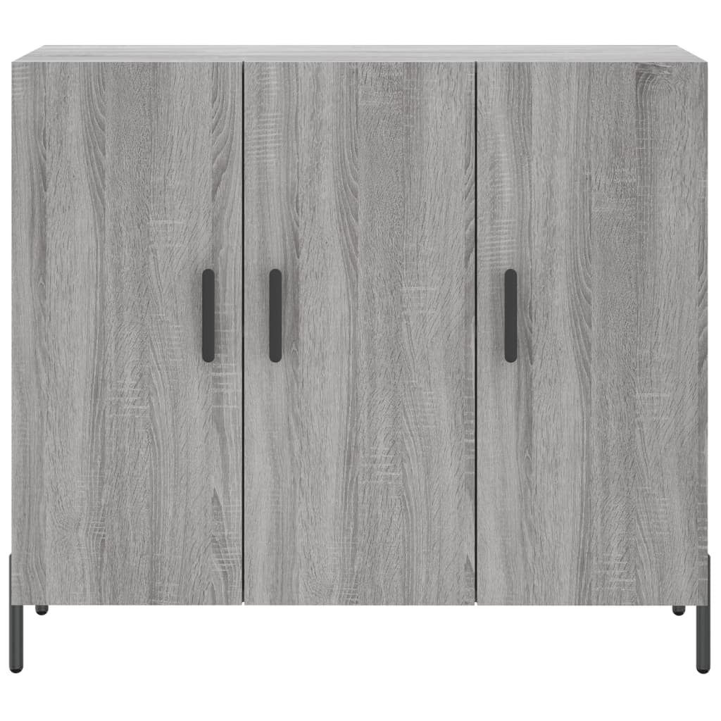 Komoda boja hrasta sonome 90 x 34 x 80 cm konstruirano drvo