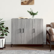 Komoda boja hrasta sonome 90 x 34 x 80 cm konstruirano drvo
