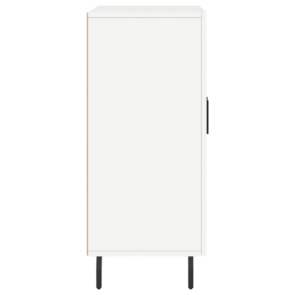 Komoda bijela 90x34x80 cm od konstruiranog drva