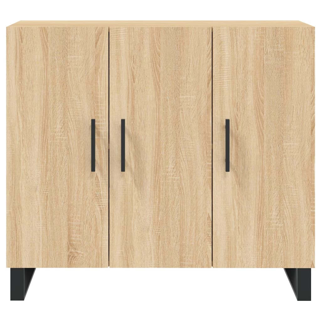 Komoda boja hrasta sonome 90x34x80 cm od konstruiranog drva