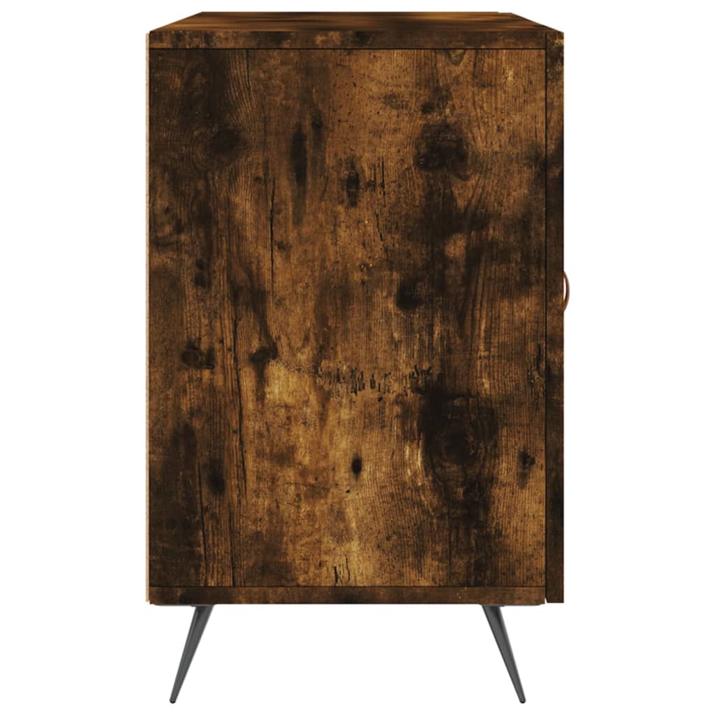 Komoda boja dimljenog hrasta 100 x 36 x 60 cm konstruirano drvo